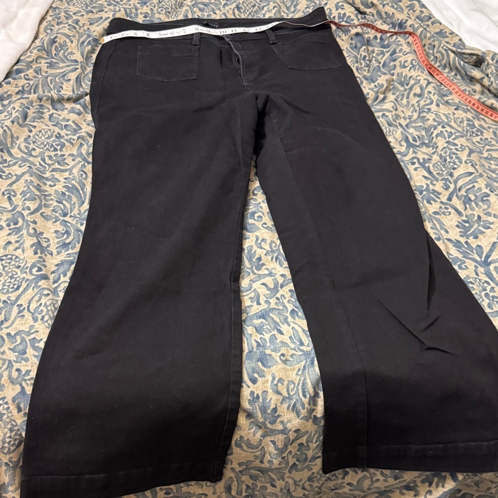 Talbots Black Flare Leg Jeans